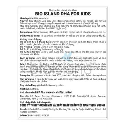Bio Island DHA For Kids