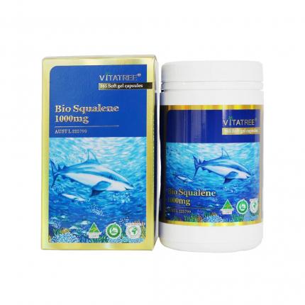 Bio Squalene 1000mg - Bảo vệ da, hỗ trợ trị mụn trứng cá