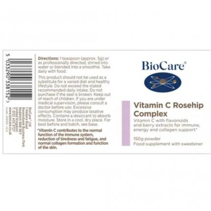 Biocare Vitamin C Rosehip Complex bổ sung phức hợp