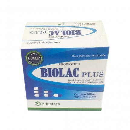 Biolac plus - Bổ sung lợi khuẩn, hỗ trợ tiêu hóa