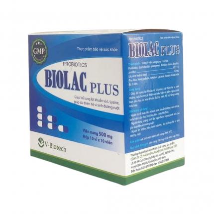 Biolac plus - Bổ sung lợi khuẩn, hỗ trợ tiêu hóa