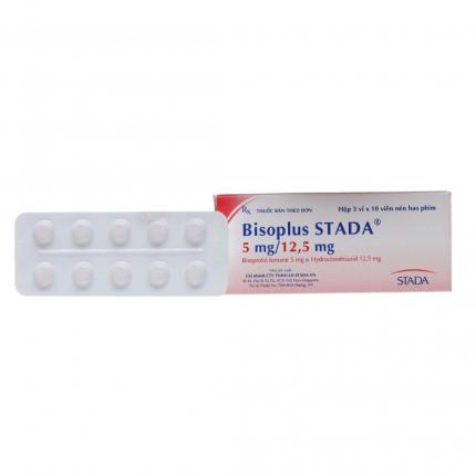 Thuốc Bisoplus Stada 5mg/12,5mg
