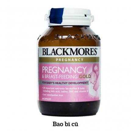 Blackmores Pregnancy & Breast-Feeding Gold 60 vien bao bi cu