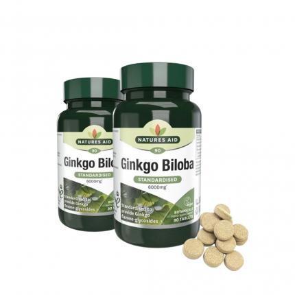 Viên uống Natures Aid Ginkgo Biloba