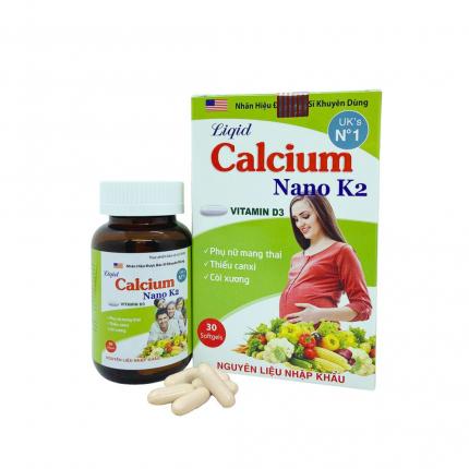 Bổ sung Canxi - Liquid Calcium Nano K2