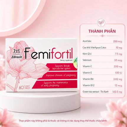 Thành Phần Của Femifortil