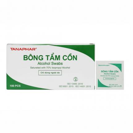 Bông tẩm cồn Tanaphar