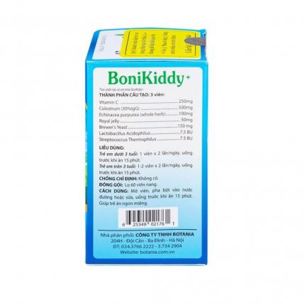 Thành phần và liều dùng của BoniKiddy+