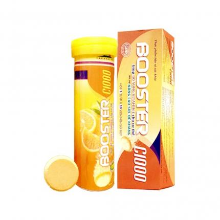 Booster C1000 - Viên sủi bổ sung vitamin C tăng đề kháng