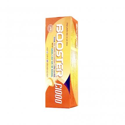 Booster C1000 - Viên sủi bổ sung vitamin C tăng đề kháng