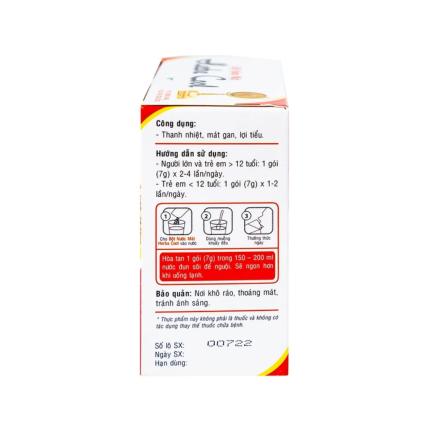 Bột nước mát Herbal Cool thanh nhiệt, mát gan, lợi tiểu
