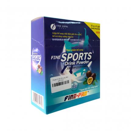 Bột pha nước Fine Sports Drink Powder - Bù nước, bù điện giải hương chanh dây