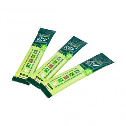 Gói Bột sủi thanh nhiệt Livecool hương chanh 7f