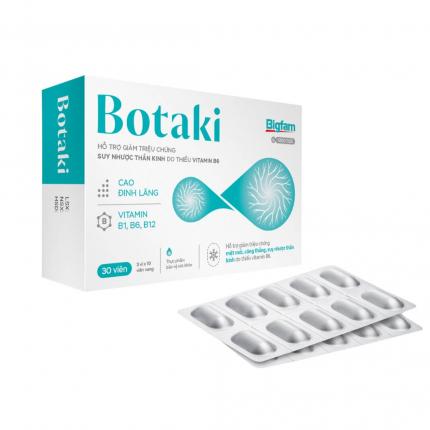 Botaki - Giảm căng thẳng mệt mỏi