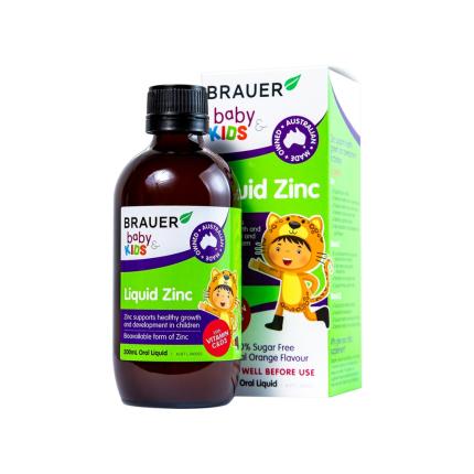 Brauer Baby Kids Liquid Zinc lọ 200ml