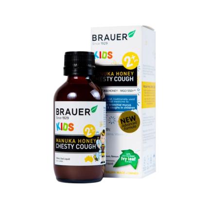 Brauer Manuka Honey Chesty Cough Lọ 100ml