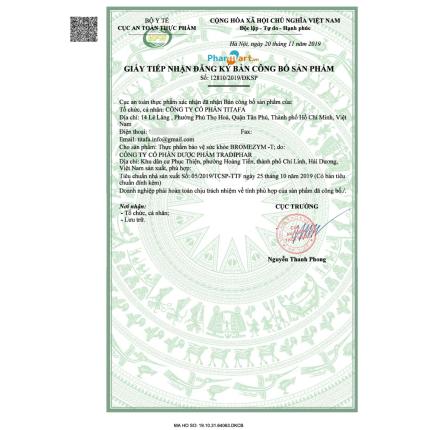 Bromezym T CTCP Dược Phẩm Sunuri