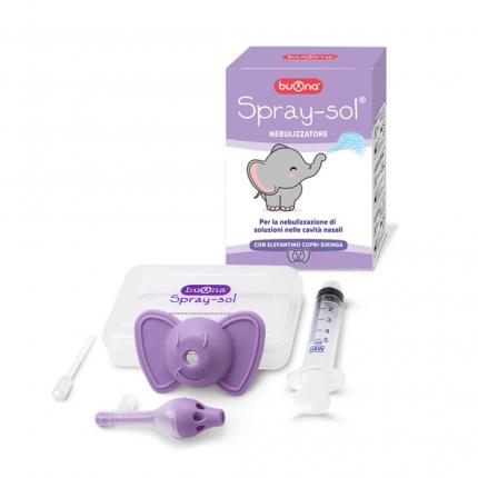 Hướng dẫn sử dụng Rửa mũi tai voi Buona Spray-sol cho bé
