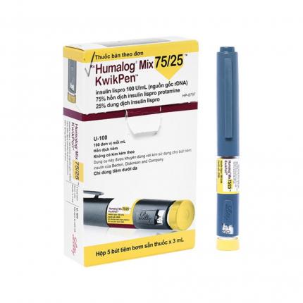 Bút tiêm Insulin Humalog Mix 75/25