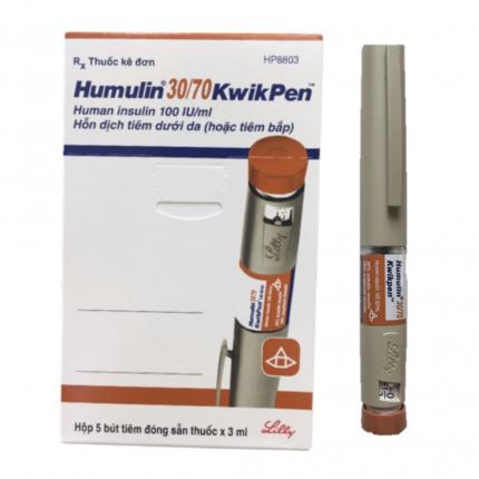 Bút tiêm Insulin Humulin 30/70 Kwikpen