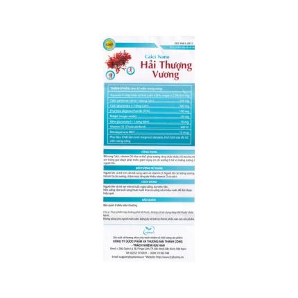 Calci Nano Hải Thượng Vương Giúp Xương Răng Chắc Khỏe (1)