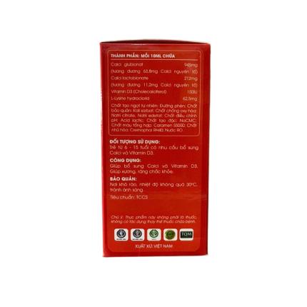 Canci - D Ích Nhi (dưới 6 tuổi) - Giúp xương răng chắc khỏe
