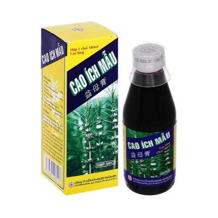 Cao Ích Mẫu - Hỗ trợ kinh nguyệt, giai đoạn tiền mãn kinh