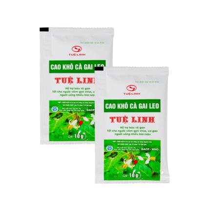 Cao Khô Cà Gai Leo Tuệ Linh - Bảo vệ, giải độc gan gói 10g