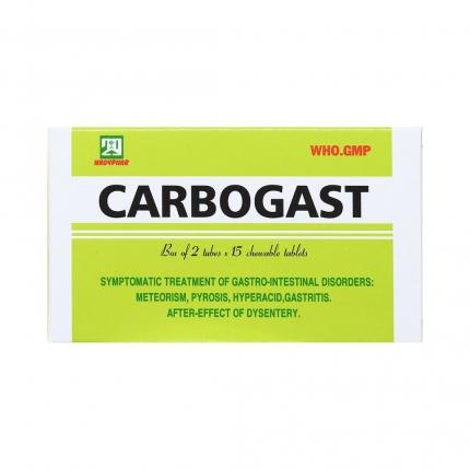 Carbogast - Hỗ trợ điều trị ợ hơi, ợ chua, kiết lỵ