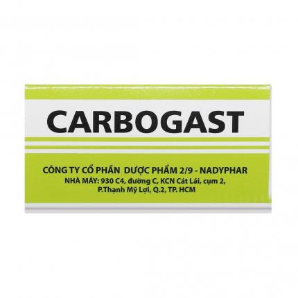 Carbogast - Hỗ trợ điều trị ợ hơi, ợ chua, kiết lỵ