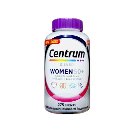 Centrum Silver Women 50+ - Giảm mệt mỏi, căng thẳng cho phụ nữ