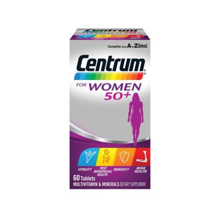 Centrum Silver Women 50+ - Giảm mệt mỏi, căng thẳng cho phụ nữ