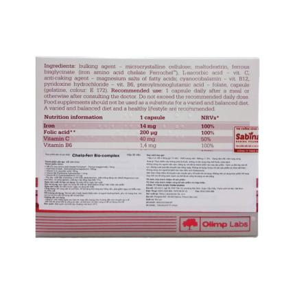 Chela Ferr Bio Complex (30 Viên) (1)
