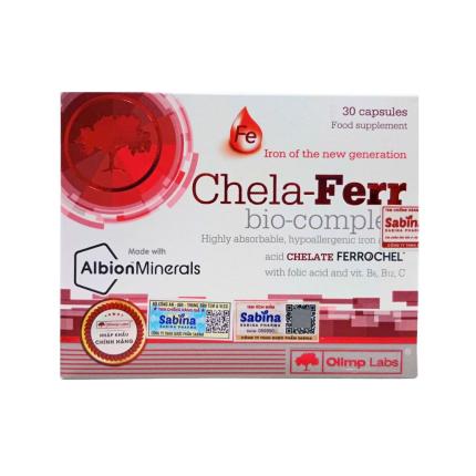Chela Ferr Bio Complex (30 Viên)