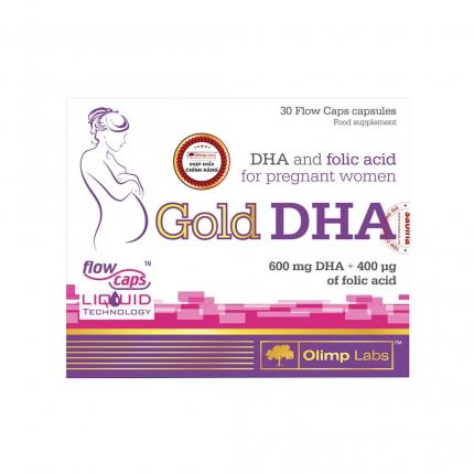 Chela Gold DHA - Bổ sung DHA, acid folic cho phụ nữ có thai và sau sinh