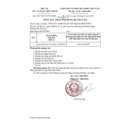 CHILIDOL DƯỢC MỸ PHẨM MINH PHÚC