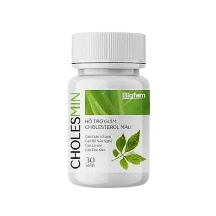 Cholesmin - Giảm mỡ máu, giảm nguy cơ xơ vữa động mạch