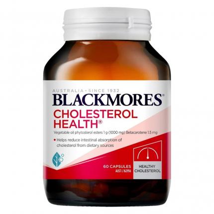 Viên uống hỗ trợ giảm mỡ máu Cholesterol Health Blackmores (60 viên)