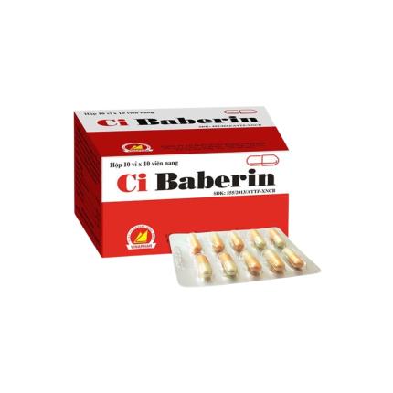 Ci Baberin - Giảm triệu chứng của viêm đại tràng, tiêu chảy