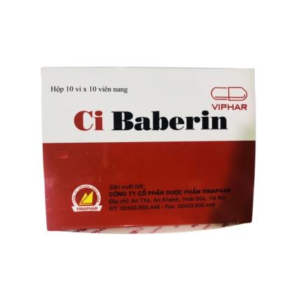 Ci Baberin - Giảm triệu chứng của viêm đại tràng, tiêu chảy