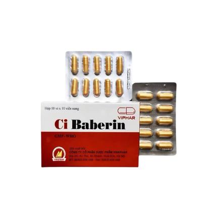 Ci Baberin - Giảm triệu chứng của viêm đại tràng, tiêu chảy