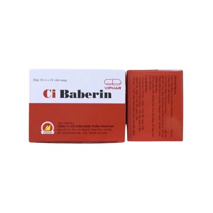 Ci Baberin - Giảm triệu chứng của viêm đại tràng, tiêu chảy