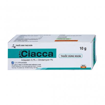 Ciacca Gel - Điều trị mụn trứng