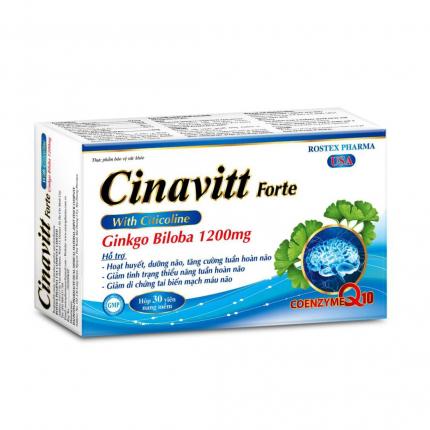 Cinavitt Forte hộp 30 viên