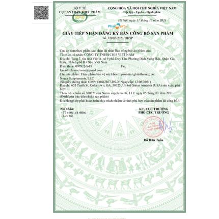 Liposomal Glutathione Setria Pharmadi