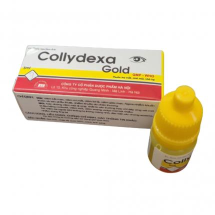 Collydexa Gold 5ml - Thuốc điều trị viêm mắt, mũi, tai