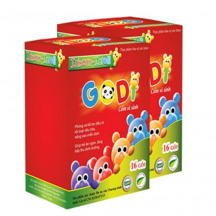 Cốm vi sinh Godi - Giúp con hết rối loạn tiêu hóa