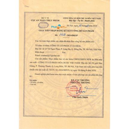 Cholessen New CTCP 37 Global