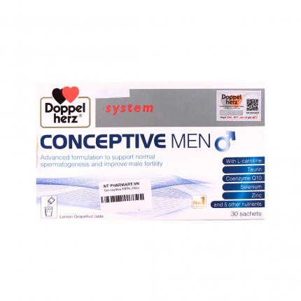 Conceptive Men - Hỗ trợ điều trị hiếm muộn nam