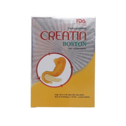 Creatin Boston - Giảm đầy hơi, tăng cường tiêu hóa